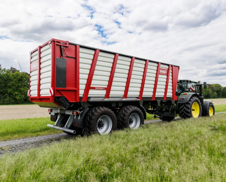 Krampe Radium 830 bundkædevogn